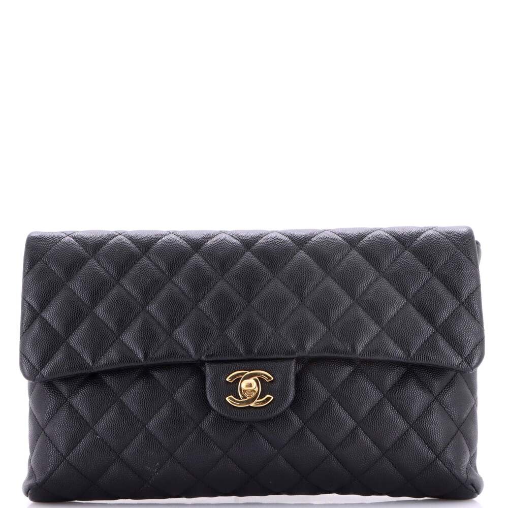 Chanel Classic Flap Clutch Quilted #255376C31B